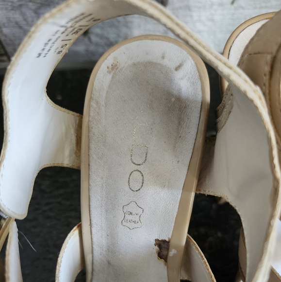Aldo *Genuine Leather* Summer Platform Sandles - Picture 6 of 10